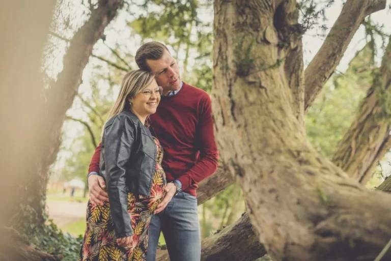 Zwangerschapshoot in Berlare – Naomi & Stefaan