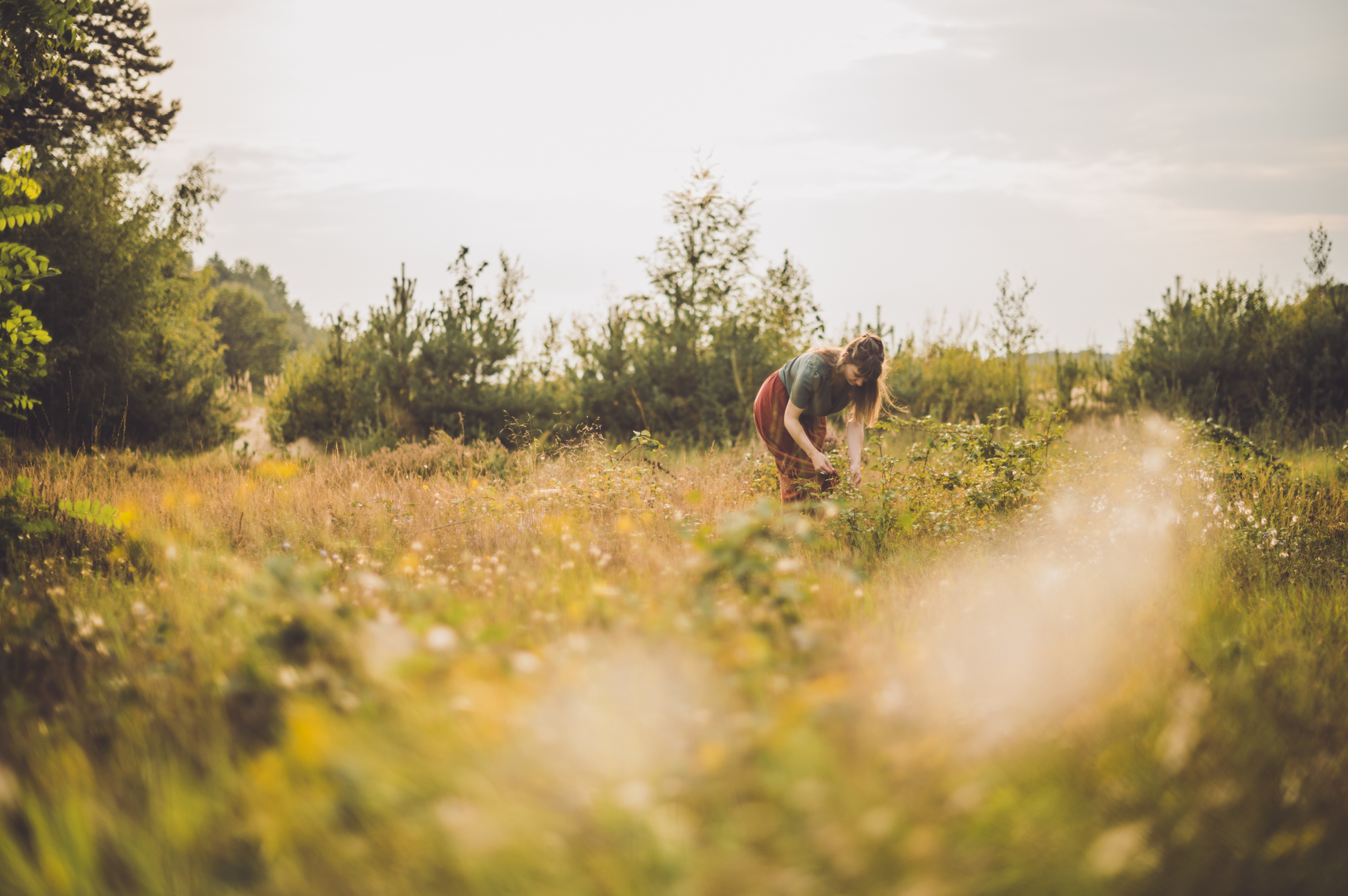 Portret ondernemer in de natuur