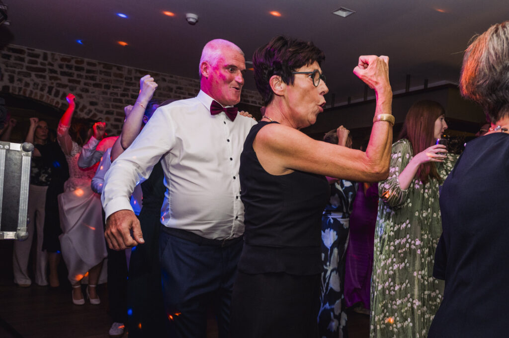 Trouwfeest sfeer