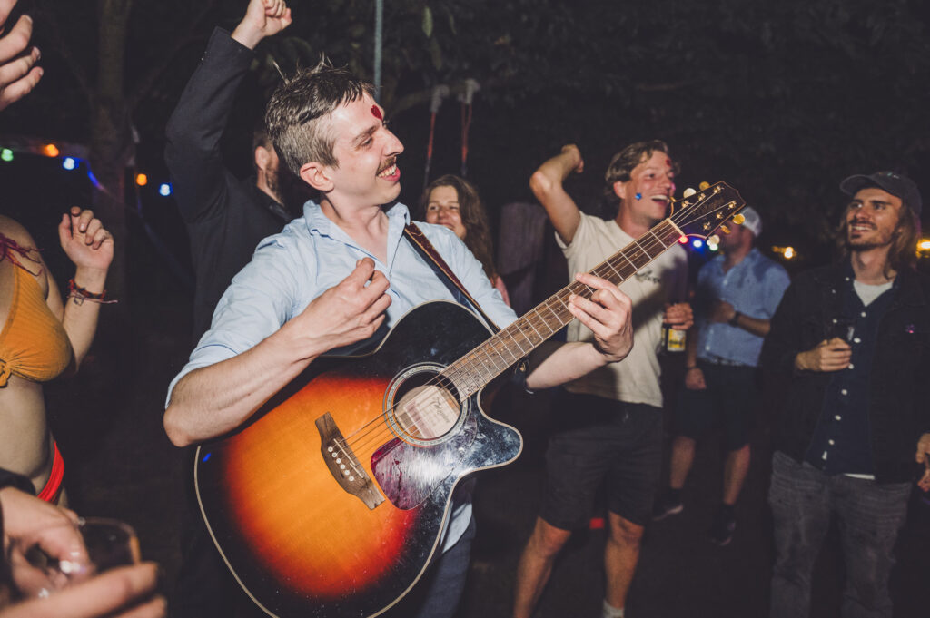 Live muziek op trouwfeest