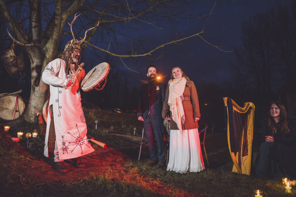 Druïde op huwelijk