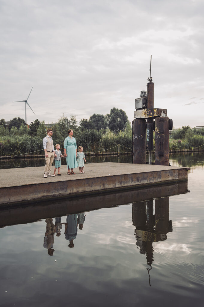 Industriële gezinsfoto Gent